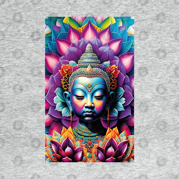 Buddha lotus Mandala by mariasshop